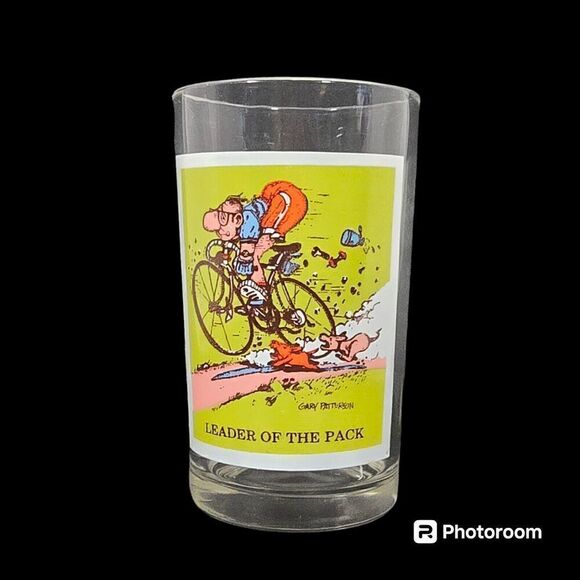 Pepsi Vtg 70s Sport Collector Series Glass Leader Of The Pack Gary Patterson - Picture 1 of 6